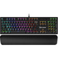 Клавиатура A4Tech Bloody B825R механическая черный USB for gamer LED  (подставка для запястий)  (B825R  (RED SWITCHES))