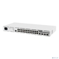 ELTEX MES2300-24P Ethernet-коммутатор 24 порта 10 / 100 / 1000BASE-T  (RJ-45) PoE / PoE+,  4 порта 10GBASE-R  (SFP+) / 1000BASE-X  (SFP),  L3