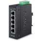 IP30 Compact size 5-Port 10 / 100TX Fast Ethernet Switch  (-40~75 degrees C)