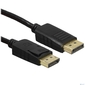 Bion Кабель DisplayPort v1.2,  20M / 20M,  3840x2160@30Hz,  экран,  1м,  черный,  позолоченные контакты [BXP-CC-DP-010]