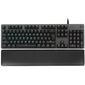 Клавиатура игровая Logitech G513 Carbon Tactile |920-009329| черная,  механическая GX Brown,  104 клавиши,  RGB подсветка,  USB кабель 1, 8м,  подставка под запястья
