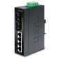 IP30 Slim Type 5-Port Industrial Fast Ethernet Switch (-40 to 75 degree C)