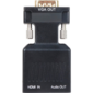 Переходник HDMI (F) --> VGA (M)+audio, 1080*60Hz,  VCOM <CA336A>