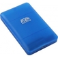 AgeStar 3UBCP3  (BLUE) USB 3.0 Внешний корпус 2.5" SATAIII HDD / SSD USB 3.0,  пластик,  синий,  безвинтовая конструкция