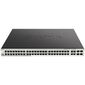 Коммутатор /  DGS-1210-52MP / F Smart L2 Switch 48х1000Base-T PoE,  4хCombo 1000Base-T / SFP,  PoE Budget 370W,  Compact CLI
