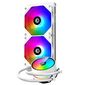 Комплект водяного охлаждения ID-Cooling ZOOMFLOW_240XT_SNOW  (универсальный,  250W,  18.0–26.4 dB,  700-1500 rpm,  2x120мм,  подсветка) RTL