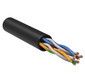 ITK GENERICA BC3-C5E04-139-305-G кат.5е U / UTP не экранированный 4X2X24AWG LDPE внешний 305м черный