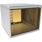 Шкаф коммутационный Suprlan  (05-1096) настенный 12U 600x600мм пер.дв.стекл направл.под закл.гайки 70кг RAL 7035 535мм 22.69кг 500мм