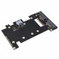 Плата расширения Khadas для микрокомпьютеров M2X Extension Board  (KM2X-V-002) NVMe SSD / 4G LTE