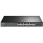 JetStream 28-port Gigabit L2+ Managed Switch with 24-port PoE+,  PoE budget up to 384W,  support SDN