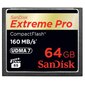 Флеш карта Compact Flash 64Gb Sandisk SDCFXPS-064G-X46 160MB / s,  VPG 65,  UDMA 7