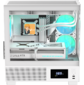 Корпус Formula V Line Crystal E1M White,  MATX,  USB3.0*2,  Switch Display Panel