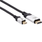 Кабель-переходник miniDisplayPort M-> HDMI M 4K@60Hz 1.8m VCOM  (CG615M-1.8M)