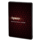 Apacer SSD PANTHER AS350X 2TB SATA 2.5" 7mm,  R560 / W540 Mb / s,  3D NAND,  IOPS 93K / 80K,  MTBF 1, 5M,  600TBW,  Retail,  3 years  (AP2TBAS350XR-1)
