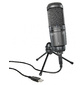Микрофон проводной Audio-Technica AT2020USB+ черный