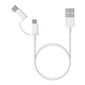 Кабели USB Xiaomi Кабель Xiaomi Mi 2-in-1 USB Cable Micro-USB to Type C  30см SJX02ZM  (SJV4083TY)