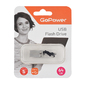Флеш-накопитель GoPower MINI 64GB USB3.0 металл серебряный  (1 / 50 / 1000)