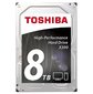 Toshiba SATA-III 8Tb HDWR180UZSVA X300  (7200rpm) 256Mb 3.5"