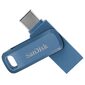 SanDisk SDDDC3-512G-G46PC Ultra Dual Drive Go,  512GB,  USB 3.1,  USB Type-C,  Blue