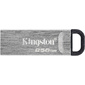 Kingston DTKN / 256GB DataTraveler Kyson,  USB3.1,  256Gb,  серебристый / черный