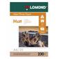 Бумага Lomond A4 230г / м2 25л., матовая  (0102050)