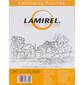 Пленка для ламинирования Fellowes 75мкм A4  (100шт) 105x75мм Lamirel