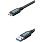 Кабель Vention USB 3.0 AM / micro B - 0, 5м.