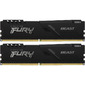 Kingston KF432C16BBK2 / 32 FURY Beast Black DDR4 DIMM 32GB Kit 2x16Gb PC4-25600,  3200MHz,  CL16