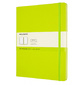 Блокнот Moleskine CLASSIC QP092C2 XLarge 190х250мм PP 192стр. нелинованный твердая обложка лайм