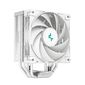 DEEPCOOL AK400 WH LGA1700 / 1200 / 115X / AM5 / AM4  (18шт / кор,  TDP 260W,  PWM,  Fan 120mm,  4 тепл. Трубки,  белый) RET
