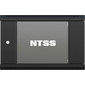 Шкаф коммутационный NTSS  (NTSS-W12U6045GS-BL) настенный 12U 570x450мм пер.дв.стекл 60кг черный 24кг