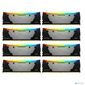 Память оперативная /  Kingston 256GB 3200MHz DDR4 CL16 DIMM  (Kit of 8) FURY Renegade RGB