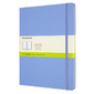 Блокнот Moleskine CLASSIC QP092B42 XLarge 190х250мм 192стр. нелинованный твердая обложка голубая гортензия
