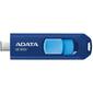Флеш накопитель 64GB A-DATA UC300,  USB 3.2 / TypeC,  синий / голубой