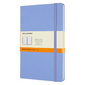 Блокнот Moleskine CLASSIC QP060B42 Large 130х210мм 240стр. линейка твердая обложка голубая гортензия