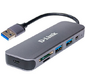 D-Link DUB-1325 / A1A Концентратор с 2 портами USB 3.0,  1 портом USB Type-C,  слотами для карт SD и microSD и разъемом USB 3.0