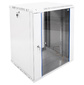 ЦМО! Шкаф телеком. настенный разборный 15U  (600х520) дверь стекло, цвет черный  (ШРН-Э-15.500-9005)  (1 коробка)