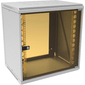 Шкаф коммутационный Suprlan  (05-1203) настенный 12U 600x450мм пер.дв.стекл направл.под закл.гайки 70кг RAL 7035 385мм 21.94кг 620мм