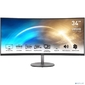 MSI PRO MP341CQ 34" 21:9 UWQHD (3440x1440) VA Curve1500R, 1ms (MPRT), 3000:1, 100M:1, 300nit, 178 / 178, 2xHDMI 2.0, DP 1.2, Tilt, Speaker, VESA, 100Hz, Black, 1y war-ty