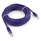 Патч-корд UTP Cablexpert PP12-5M / V кат.5e,  5м,  литой,  многожильный  (фиолетовый)