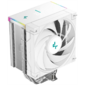Кулер для процессора DEEPCOOL AK500S DIGITAL SE WH LGA20XX / 1700 / 1200 / 115X / AM5 / AM4  (12шт / кор,  TDP 240W,  PWM,  Fan 120mm,  5 тепл. трубок,  Copper Base,  белый) RET  (R-AK500S-WHADMN-GJD)