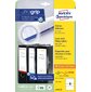 Этикетки Avery Zweckform L4761-25 A4 61x192мм 4шт на листе / 80г / м2 / 25л. / белый самоклей. универсальная