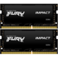 Kingston DRAM 64GB 3200MHz DDR4 CL20 SODIMM  (Kit of 2) FURY Impact EAN: 740617318364