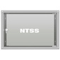 Шкаф коммутационный NTSS Lime  (NTSS-WL6U5560GS) настенный 6U 550x600мм пер.дв.стекл несъемн.бок.пан. 30кг серый 110град. IP20 сталь