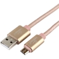 Cablexpert Кабель USB 2.0 CC-U-mUSB01Gd-1.8M AM / microB,  серия Ultra,  длина 1.8м,  золотой,  блистер