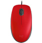 Мышь Logitech M110 красный / серый оптическая  (1000dpi) silent USB  (2but)