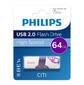 Флеш накопитель 64GB PHILIPS CITI2.0 64GB,  USB 2.0