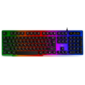 SVEN Игровая клавиатура KB-G8500  (104 кл,  12 Fn  функций,  прозрач. корп., подсв,  мет. основание )