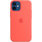 iPhone 12 mini Silicone Case with MagSafe - Pink Citrus