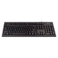Keyboard A-4Tech KR-85 black USB,  проводная,  104 клавиши